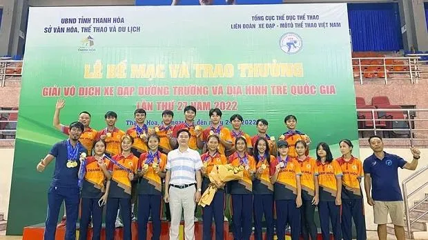Thể thao Việt Nam 26/8: Đồng Tháp và Thanh Hóa nhất toàn đoàn giải xe đạp trẻ