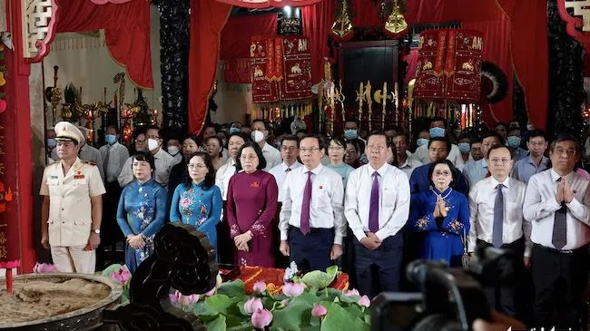 Lễ giỗ lần thứ 190 Đức Thượng Công Tả quân Lê Văn Duyệt