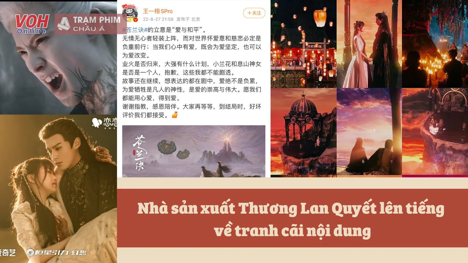 Nhà sản xuất Thương Lan Quyết trả lời tranh cãi về nội dung