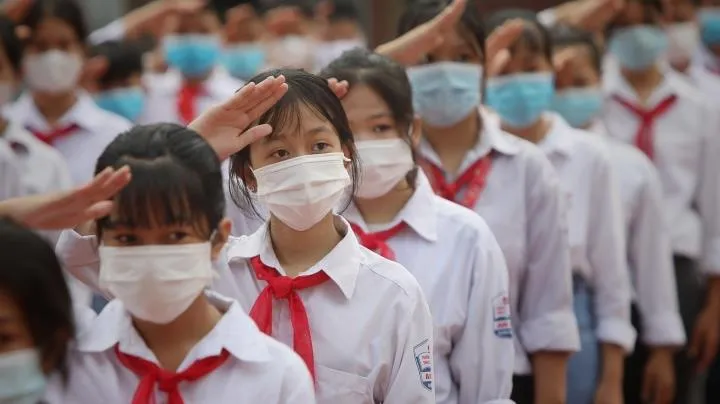 Sáng nay, 59/63 tỉnh thành tựu trường năm học mới 2022-2023