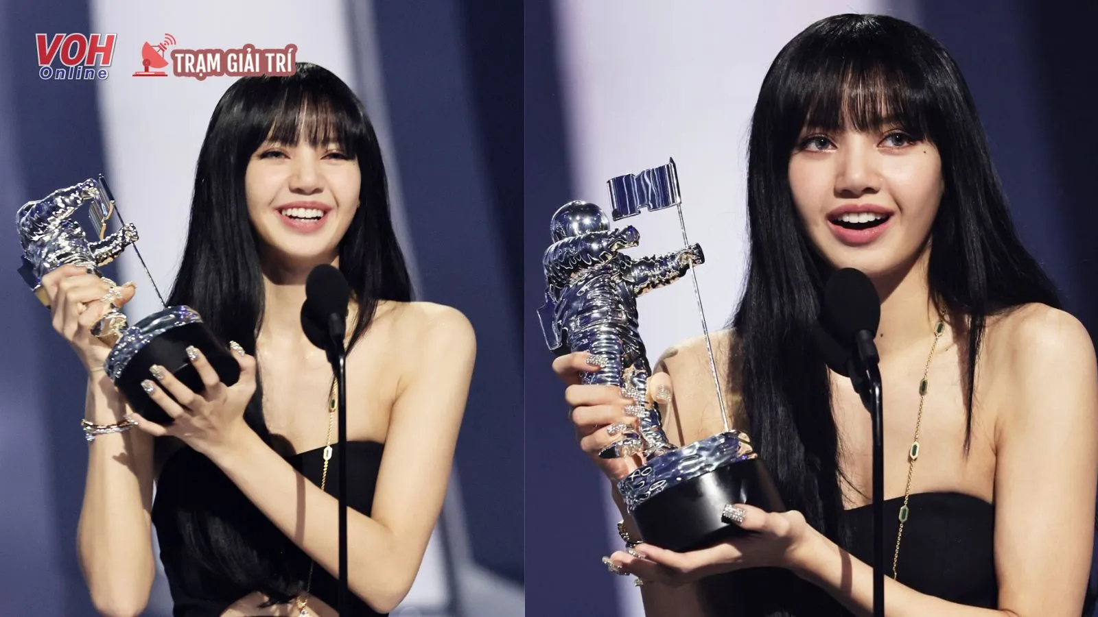 MTV VMAs 2022: Lisa (BLACKPINK) giành giải Best K-Pop, Taylor Swift quẩy Pink Venom cực sung