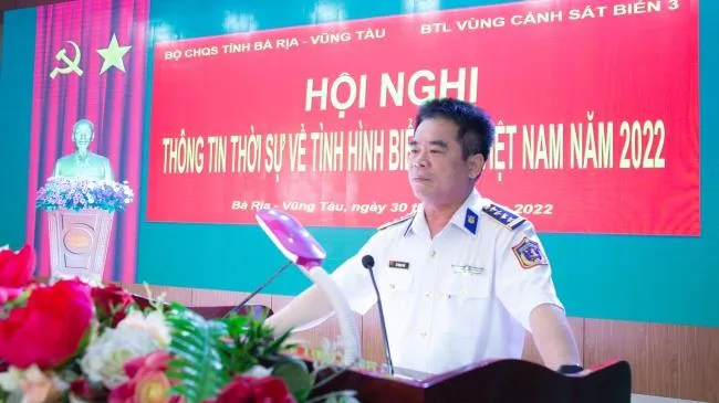 Tuyên truyền biển, đảo cho cán bộ cán bộ, chiến sỹ BCHQS tỉnh Bà Rịa - Vũng Tàu