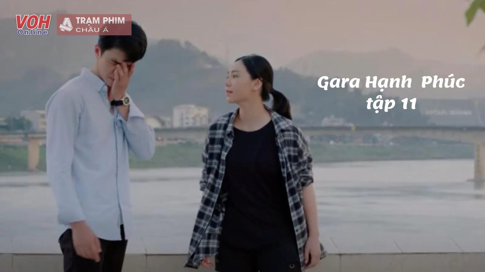 Gara Hạnh Phúc tập 11: Sơn Ca (Quỳnh Kool) chia tay Quân (Bình An) bằng cú tát trời giáng