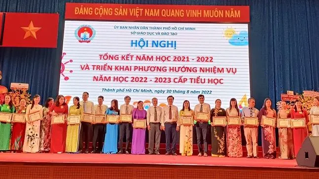 Hội nghị tổng kết năm học và Triển khai nhiệm vụ năm học 2022-2023 cấp Tiểu học