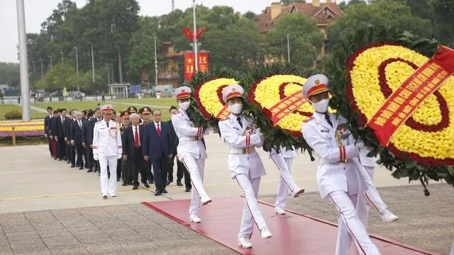 Lãnh đạo Đảng và Nhà nước viếng Chủ tịch Hồ Chí Minh nhân dịp Quốc khánh 2/9