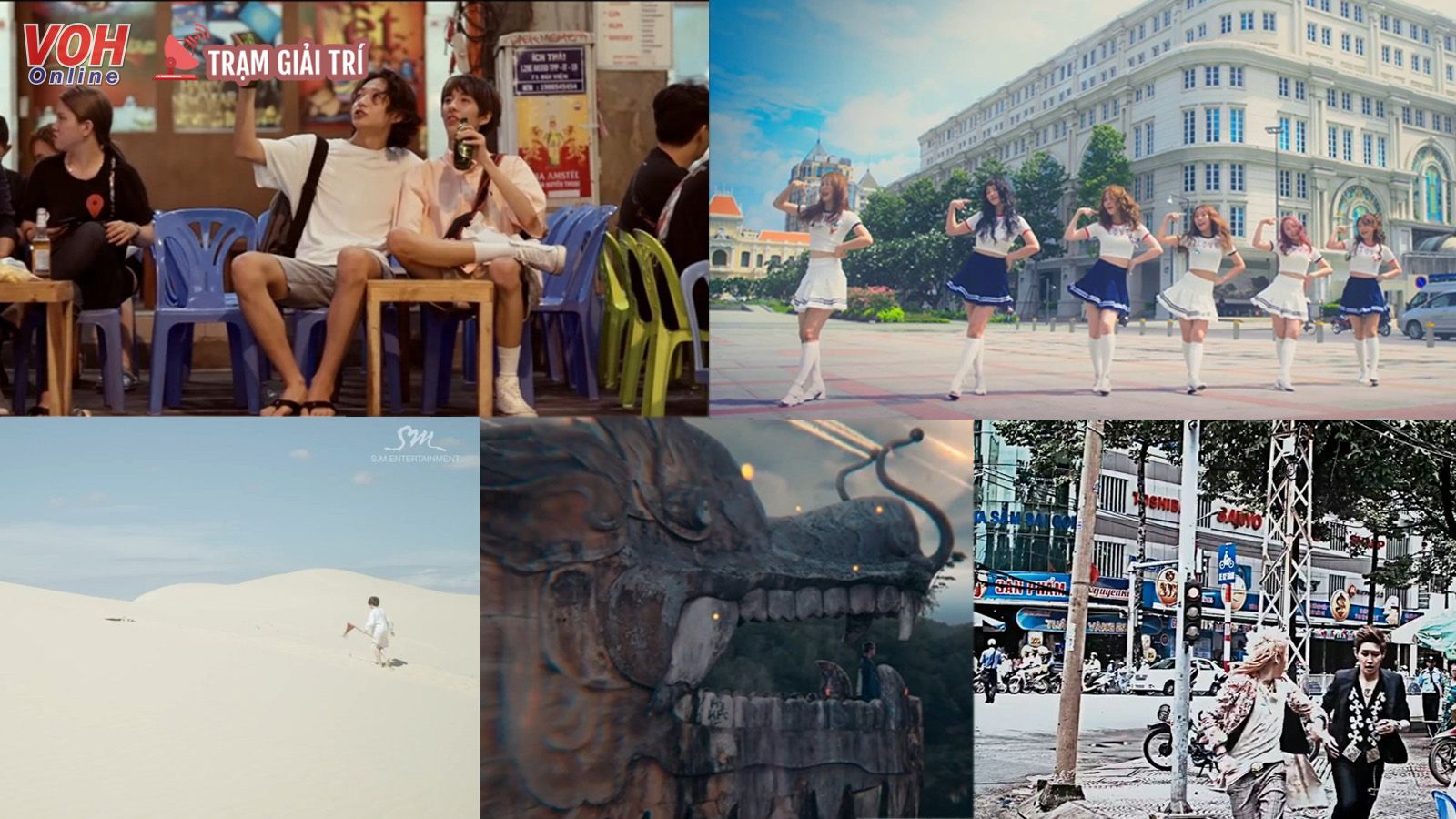 Ngắm nhìn đất nước Việt Nam đẹp đa dạng qua các MV Kpop