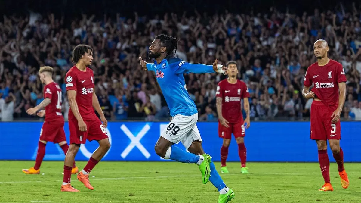 Kết quả Cup C1 hôm nay 8/9: Liverpool thảm bại trên sân Napoli