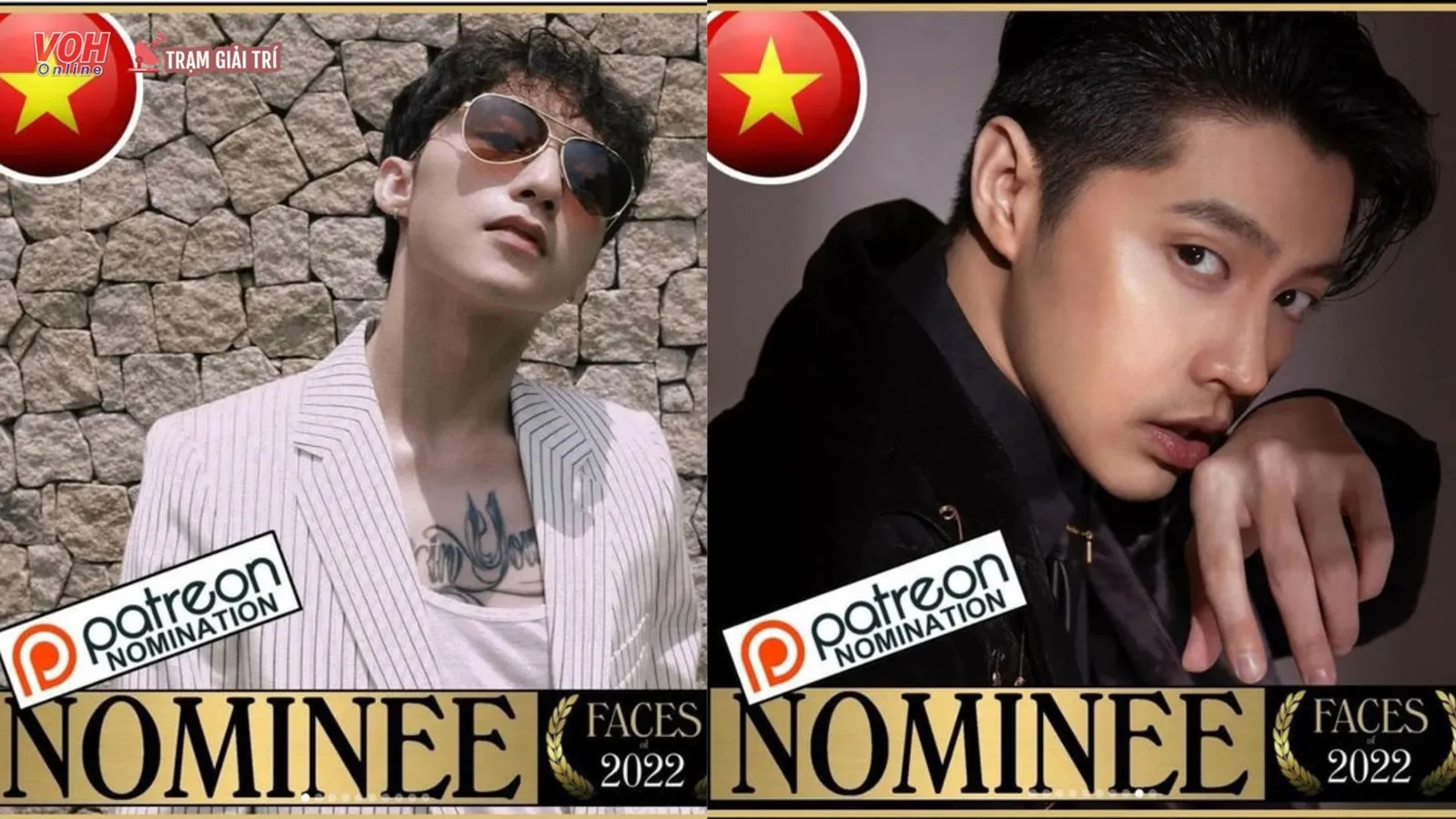 Sơn Tùng M-TP và Noo Phước Thịnh nắm tay nhau ghi tên vào Top 100 gương mặt đẹp nhất thế giới 2022