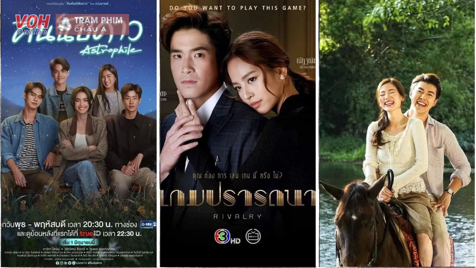 Top 43 series phim bộ Thái Lan hay nhất, bùng nổ rating cao