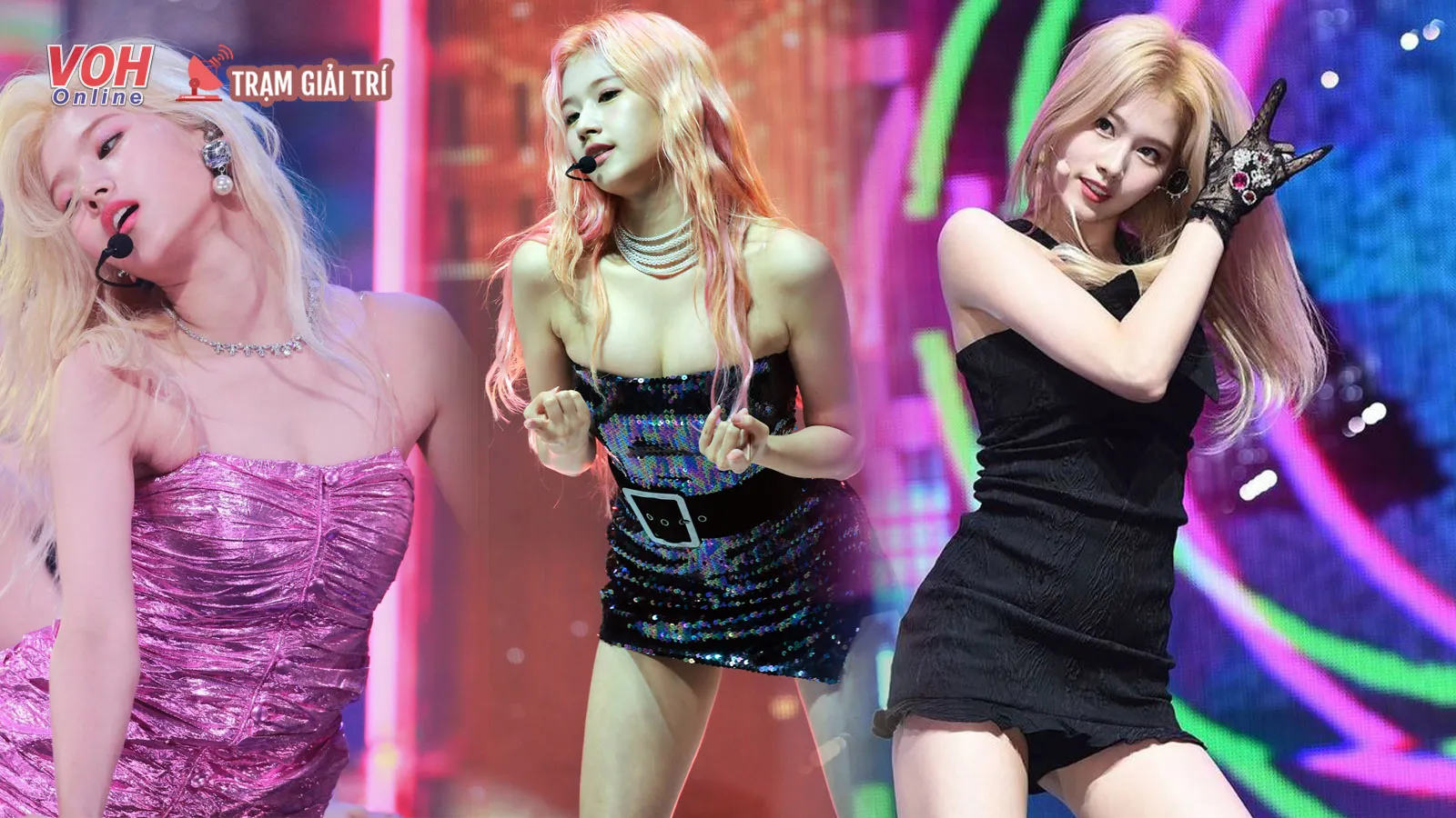 Sana (TWICE) và những khoảnh khắc đốt mắt mắt người nhìn