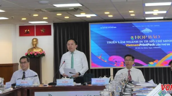 Triển lãm ngành In TPHCM 2022 với quy mô 412 gian hàng