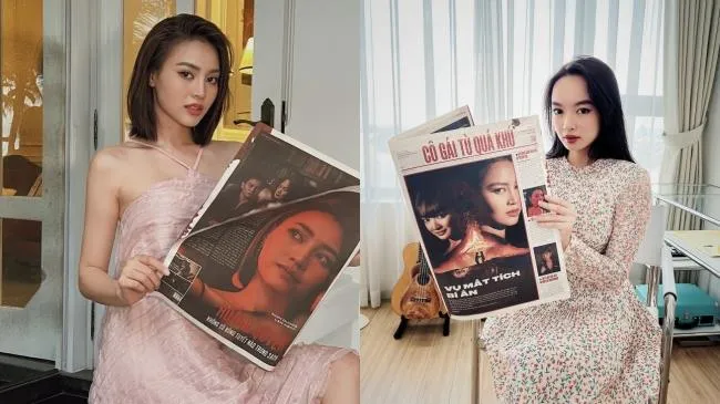Lan Ngọc giật mình khi thấy thông tin mình bị mất tích trên báo