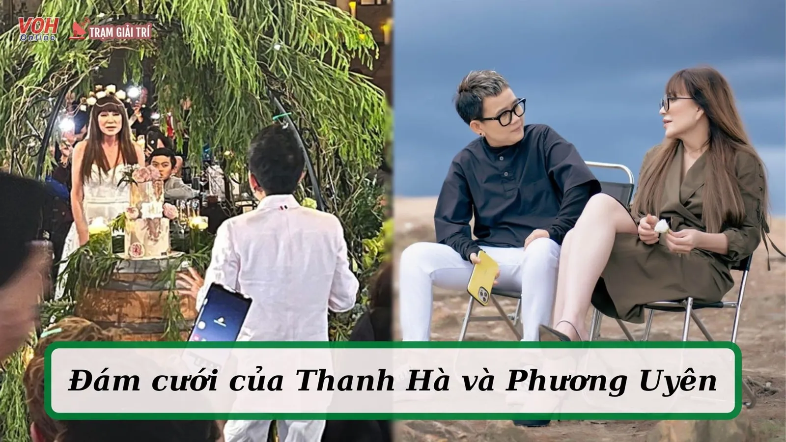 Thanh Hà và Phương Uyên chính thức tổ chức đám cưới tại Mỹ, hôn lễ không được phép livestreams