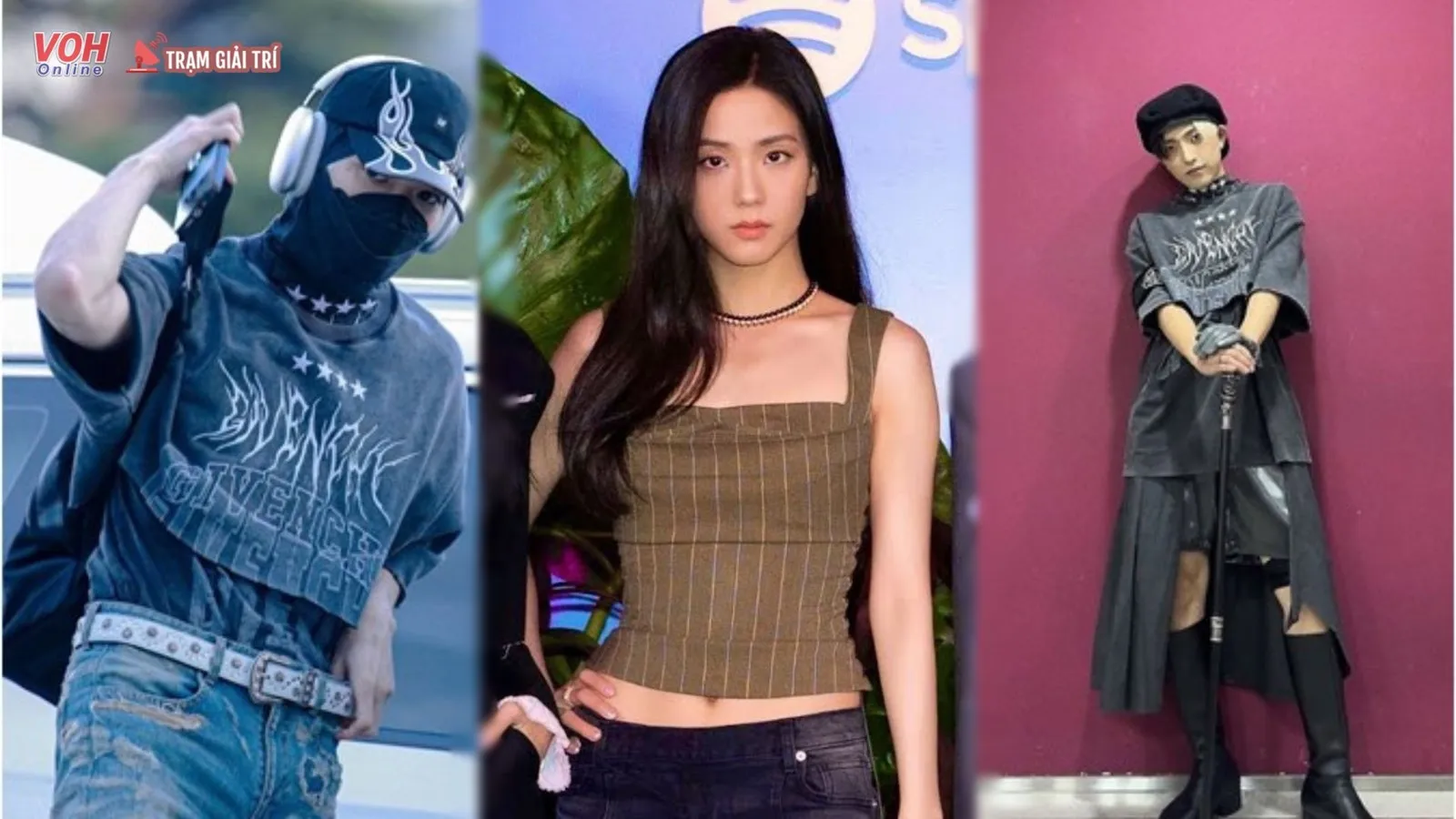 Jisoo khoe body đồng hồ cát, đụng hàng chiếc áo đình đám với 2 nam thần tượng Kpop