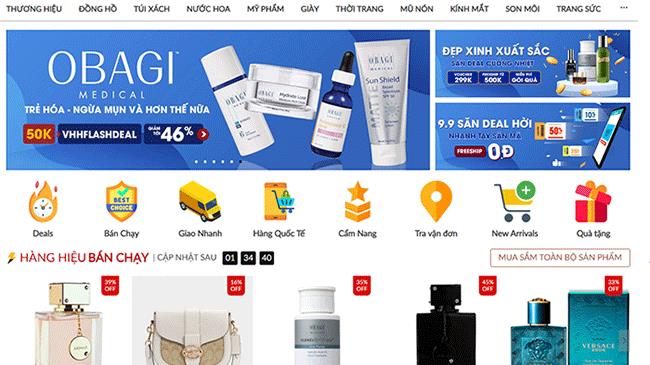 Vua Hàng Hiệu - Thế lực phân phối hàng hiệu trực tuyến hàng đầu Việt Nam