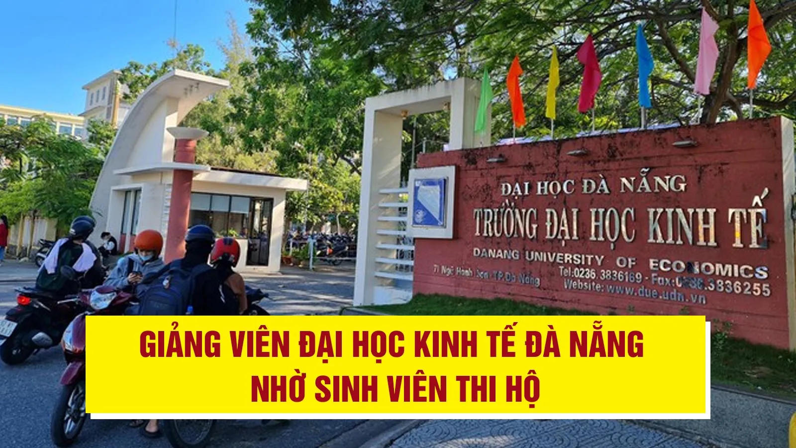 Tin nhanh sáng 19/9: Giảng viên Đại học Kinh tế Đà Nẵng nhờ sinh viên thi hộ