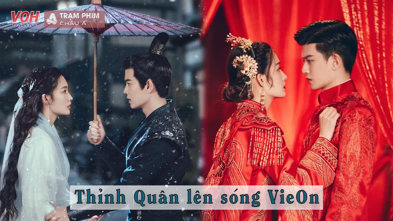Lý Thấm và Nhậm Gia Luân “làm mưa làm gió” với phim Thỉnh Quân