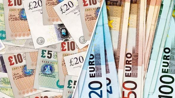 Các ngân hàng trong nước hôm nay giảm giá euro và bảng Anh