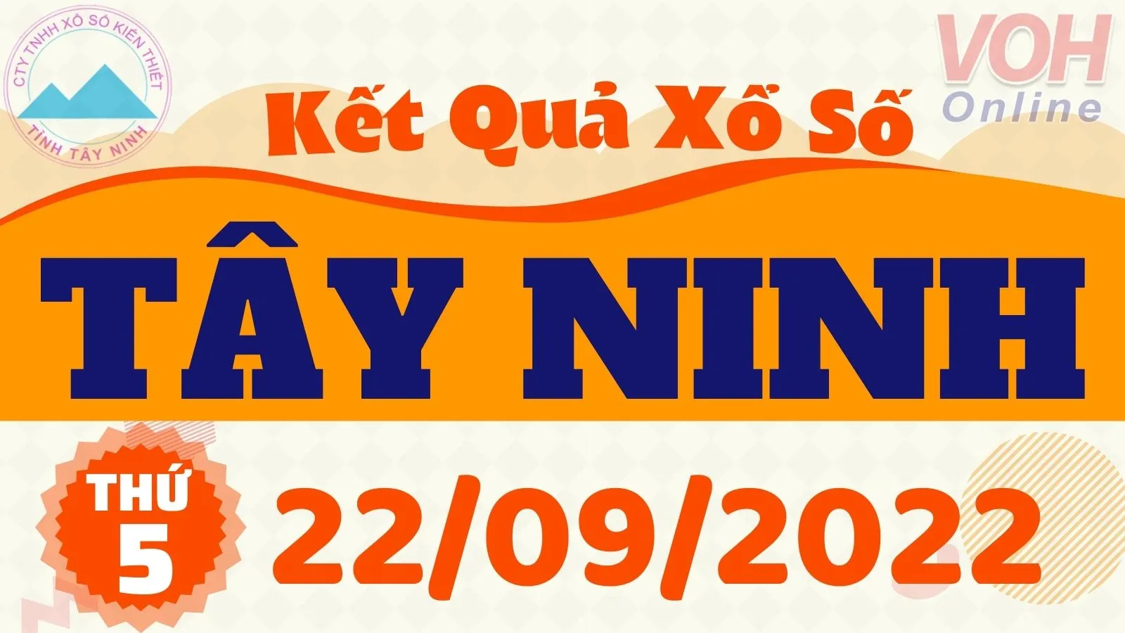 XSTN 22/9, Xổ số Tây Ninh hôm nay ngày 22/9/2022 - KQXSTN thứ Năm ngày 22/9