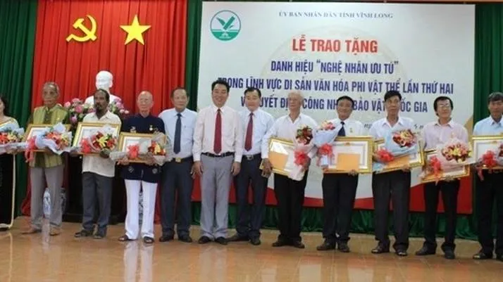 Phong tặng, truy tặng danh hiệu Nghệ nhân nhân dân, Nghệ nhân ưu tú cho 628 nghệ nhân