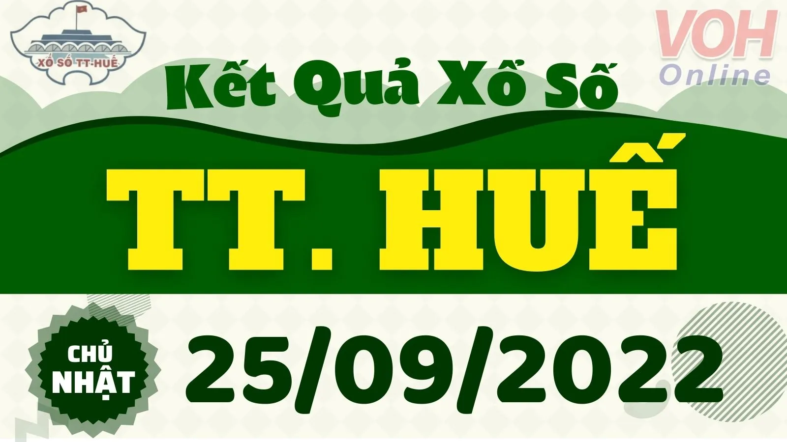XSTTH 25/9, Xổ số Huế hôm nay ngày 25/9/2022 - KQXSTTH chủ nhật ngày 25 tháng 9