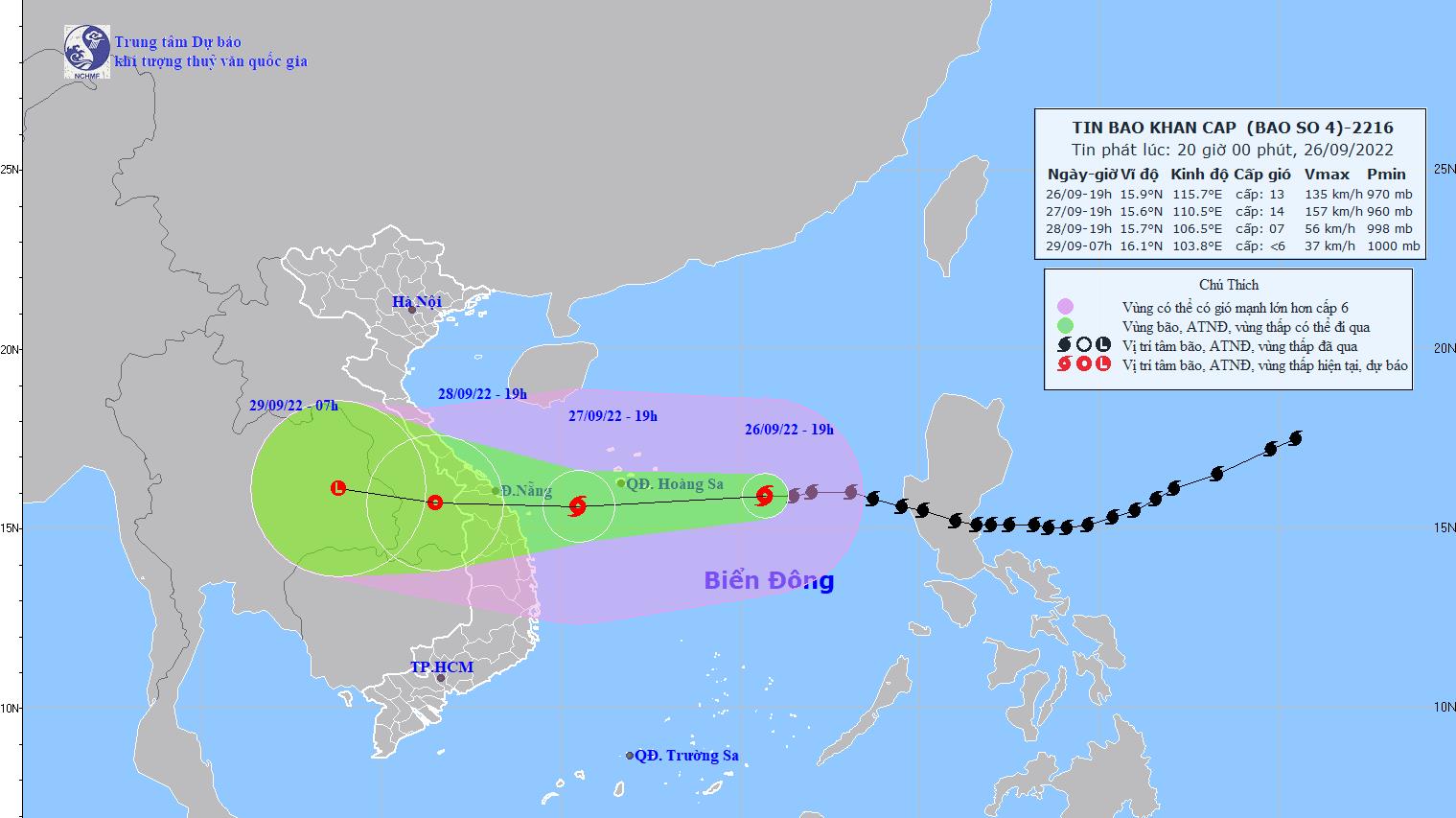 Phó thủ tướng Lê Văn Thành làm Trưởng Ban chỉ đạo tiền phương ứng phó với bão số 4