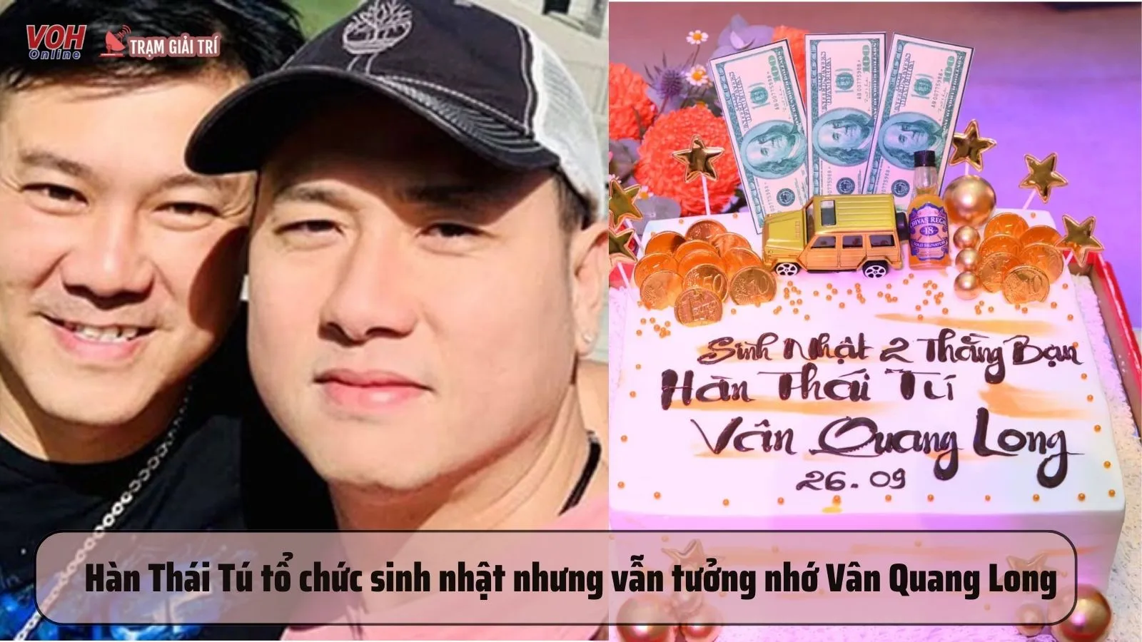 Hàn Thái Tú tổ chức sinh nhật hoành tráng, có hành động đặc biệt tưởng nhớ Vân Quang Long