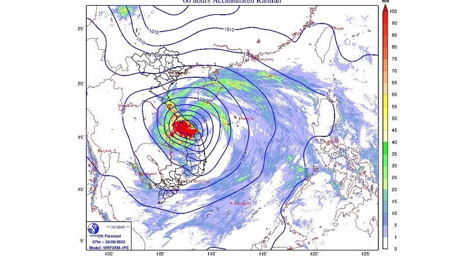 Dự báo thời tiết sau bão đổ bộ: Miền Trung, Tây Nguyên vẫn mưa lớn