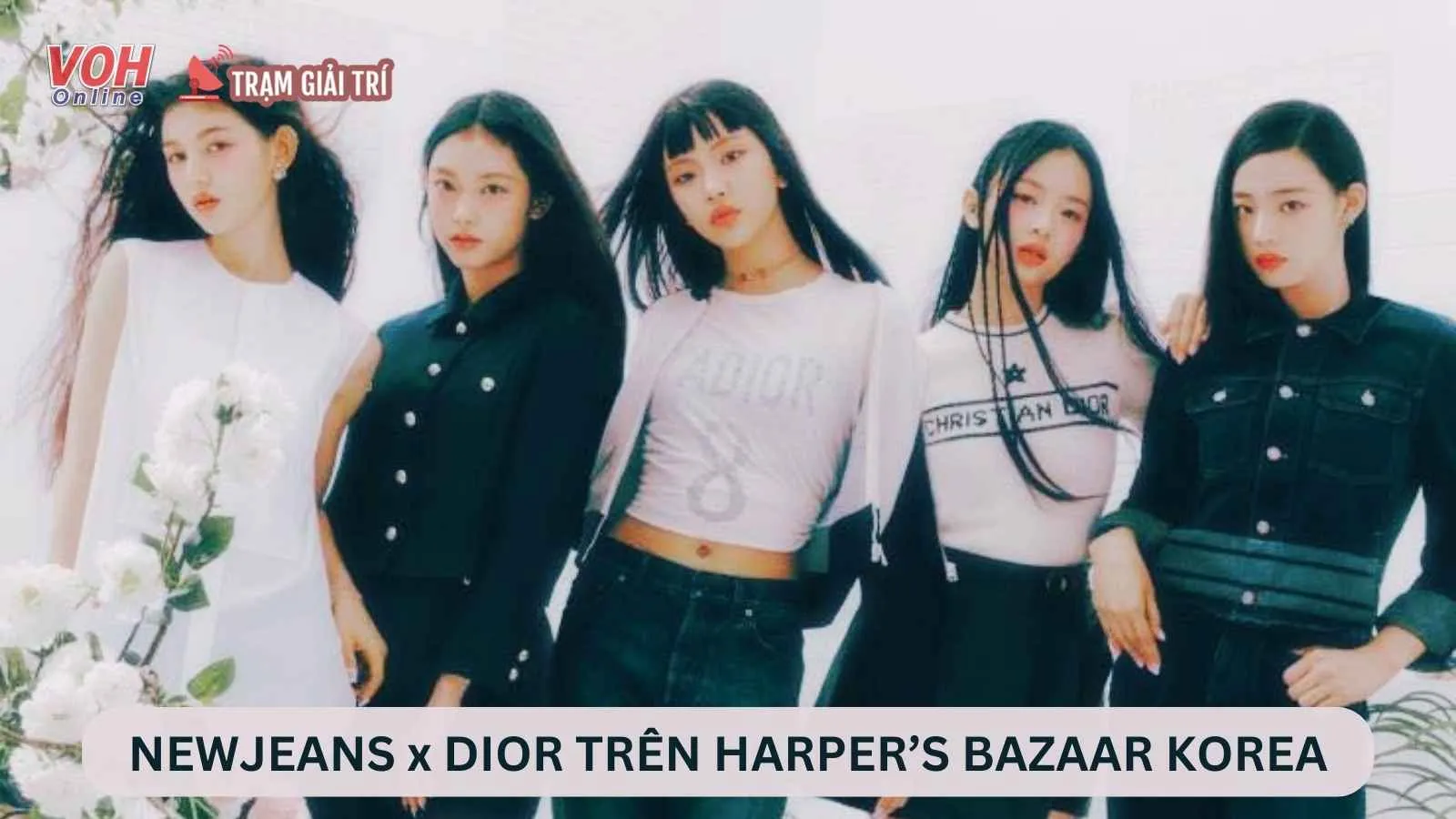 NewJeans khoe visual đa dạng cuốn hút trên tạp chí Harpers Bazaar Korea