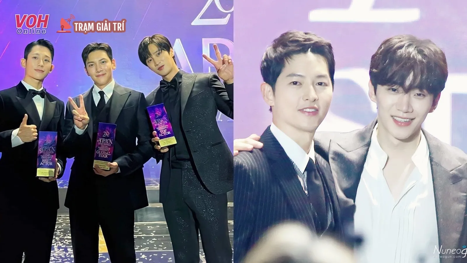 APAN Star Awards 2022: Song Joong Ki thắng Daesang, khoảnh khắc dàn mỹ nam hội ngộ gây sốt