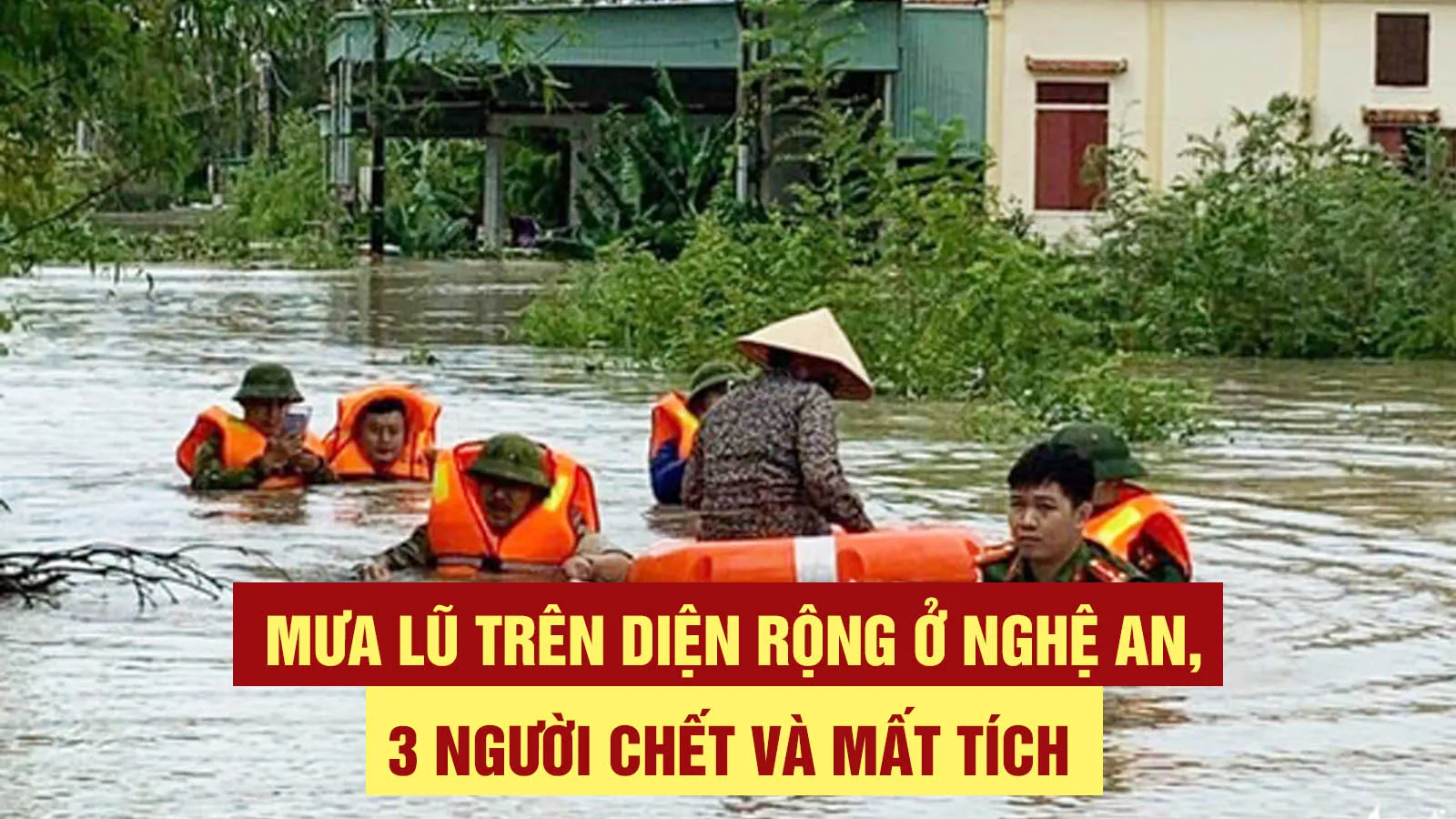 Tin nhanh sáng 30/9: Mưa lũ tại Nghệ An khiến 3 người chết và mất tích, hơn 7.000 ngôi nhà bị ngập