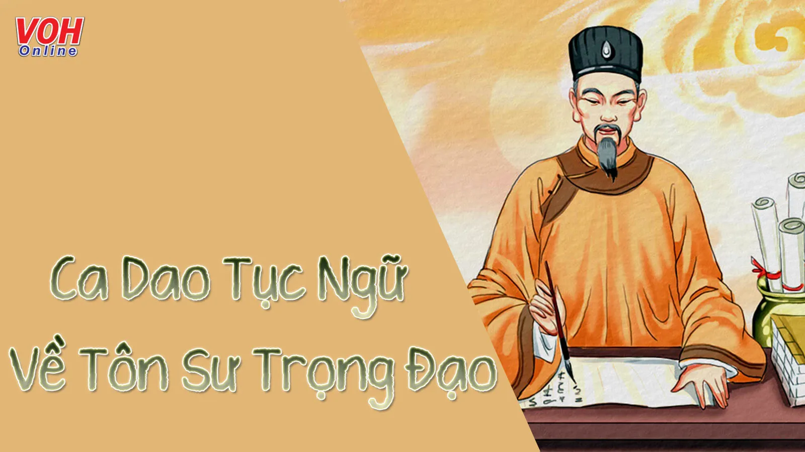 40 câu ca dao, tục ngữ, thành ngữ về tôn sư trọng đạo hay và ý nghĩa