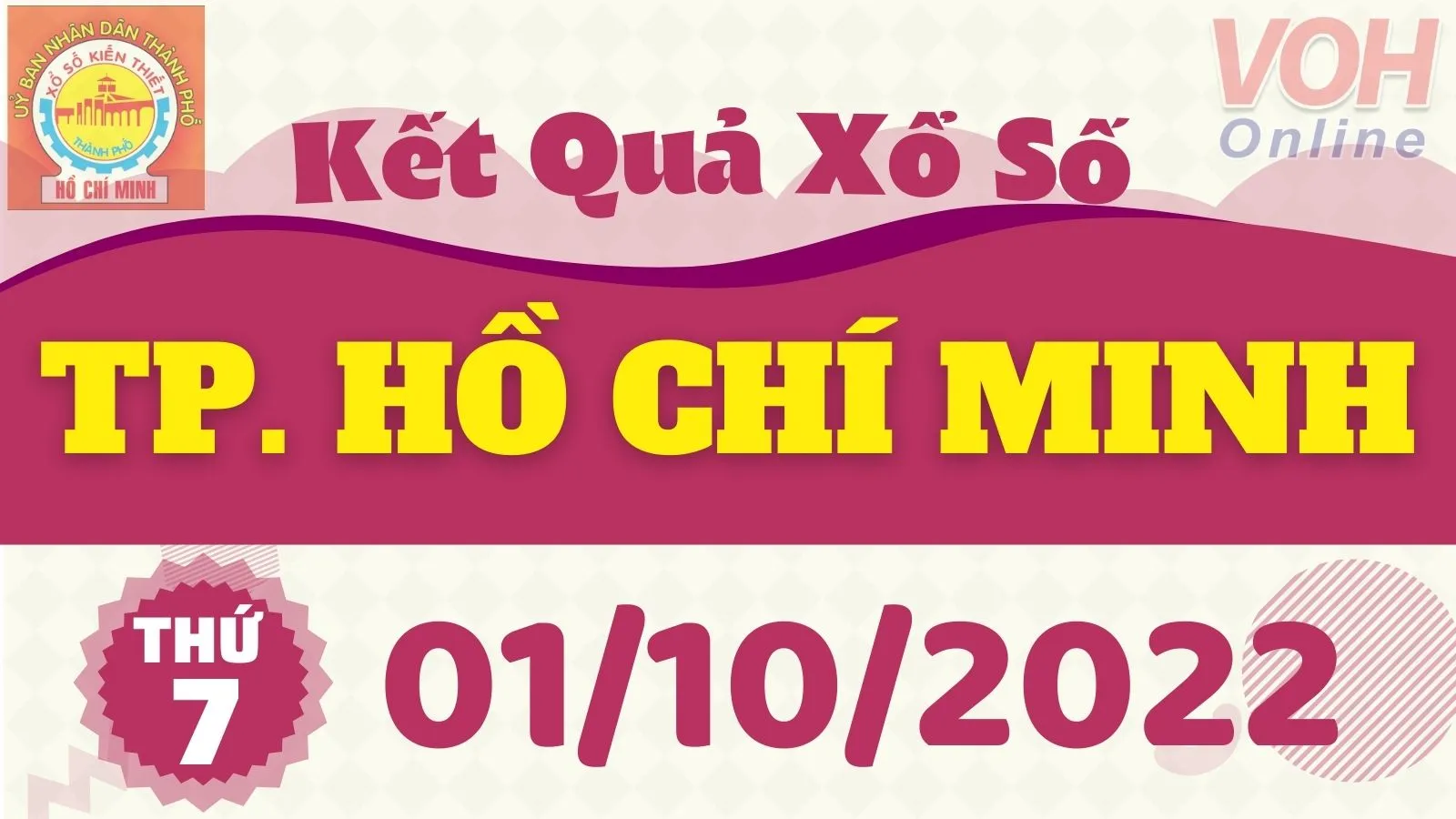 XSHCM 1/10, Xổ số TP.HCM hôm nay 1/10/2022 - KQXSTP ngày 1/10