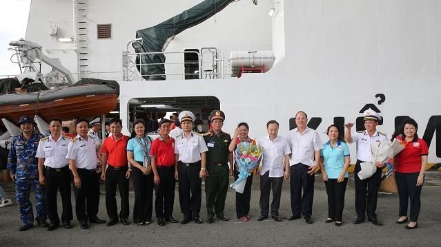 Kết thúc tốt đẹp chuyến thăm, động viên cán bộ, chiến sĩ, nhân dân các đảo phía Tây Nam của Tổ quốc