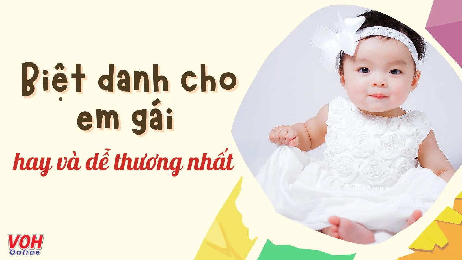 101 biệt danh cho em gái ruột bá đạo và dễ thương trên messenger