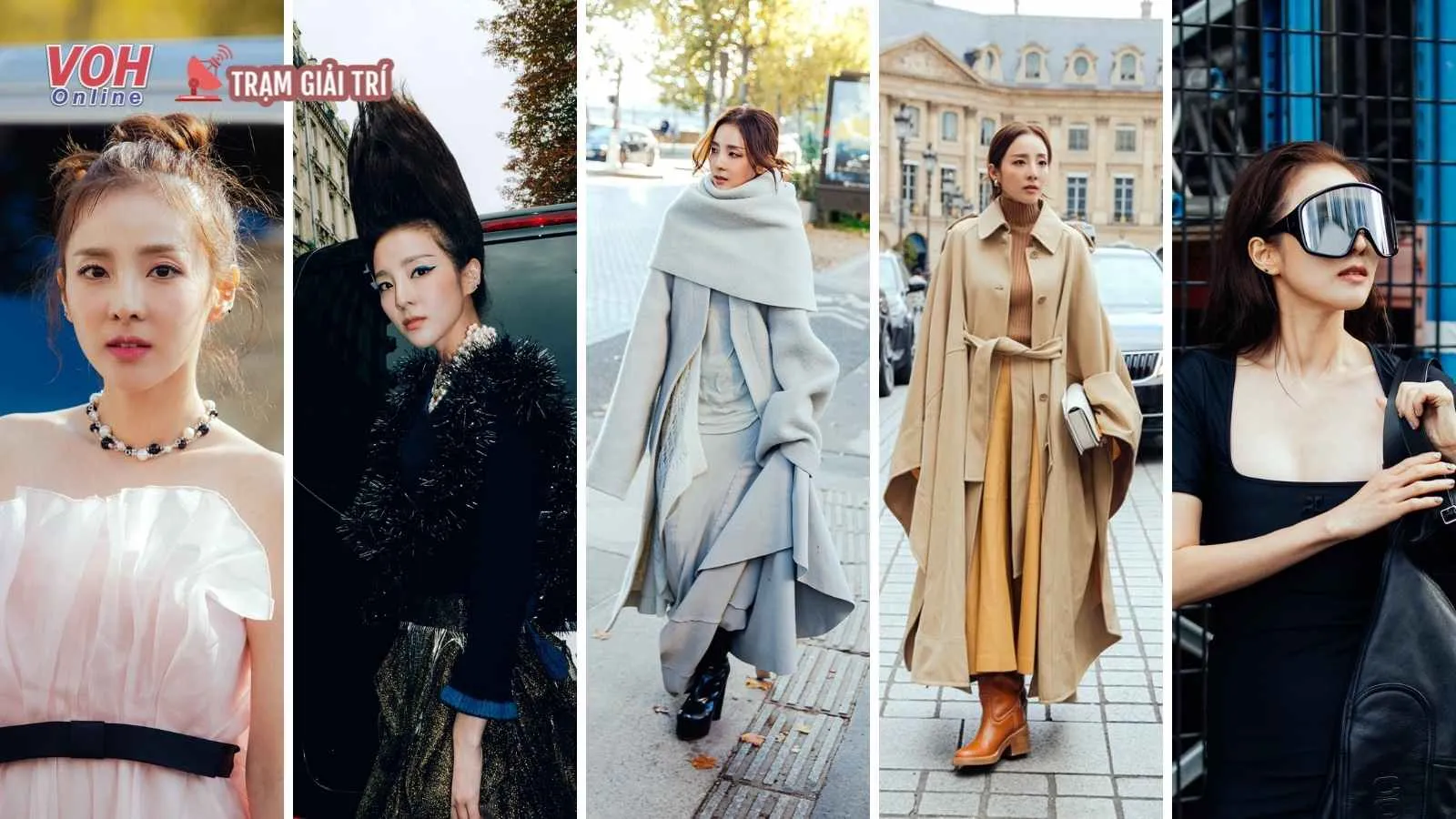 Dara (2NE1) chiếm lĩnh Paris Fashion Week với tủ quần áo đồ sộ, độc đáo cho 11 show diễn