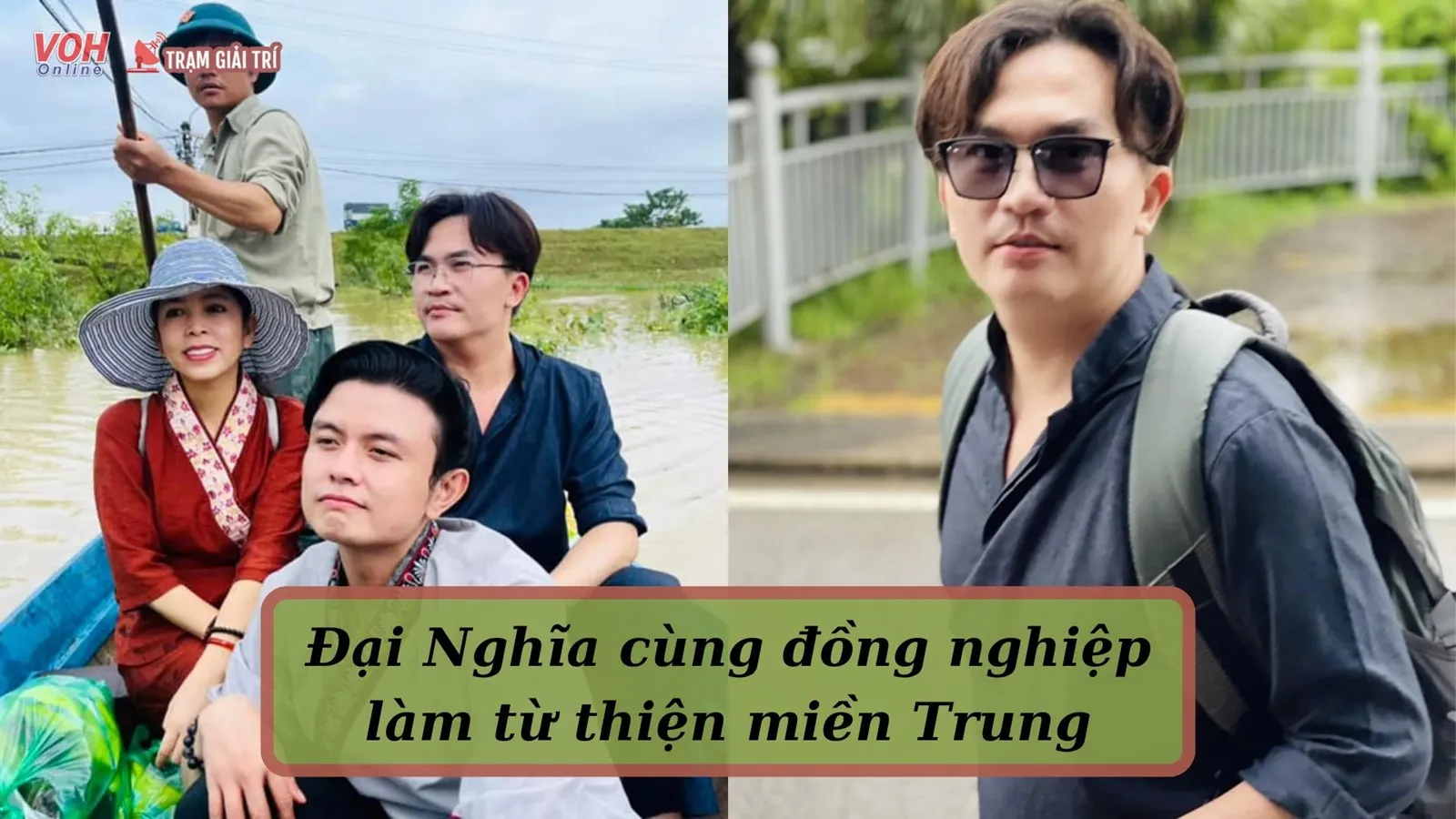 Đại nghĩa bỏ tiền túi đi làm từ thiện ở miền Trung, đanh thép đáp trả khi bị nói PR tên tuổi