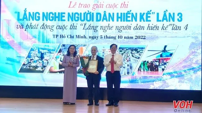 Nhiều ý tưởng hay từ Cuộc thi Lắng nghe người dân hiến kế