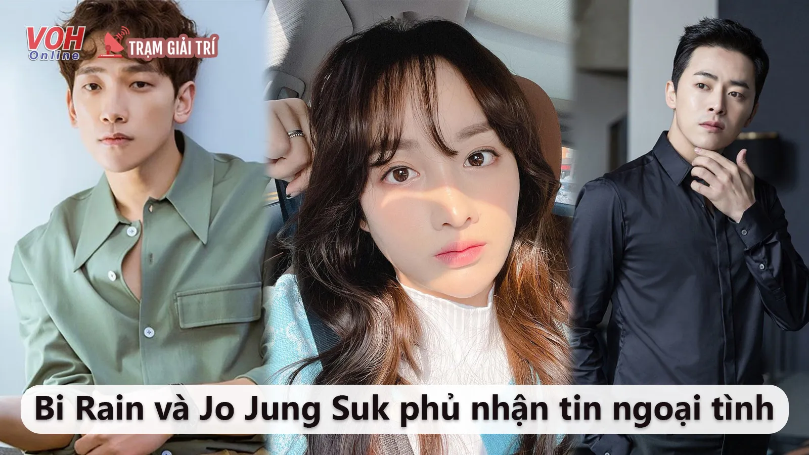 Bi Rain và Jo Jung Suk bức xúc đáp trả tin đồn ngoại tình với golf thủ sinh năm 1996