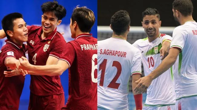 VCK futsal châu Á 2022: Futsal Thái Lan tự tin đá bại Iran