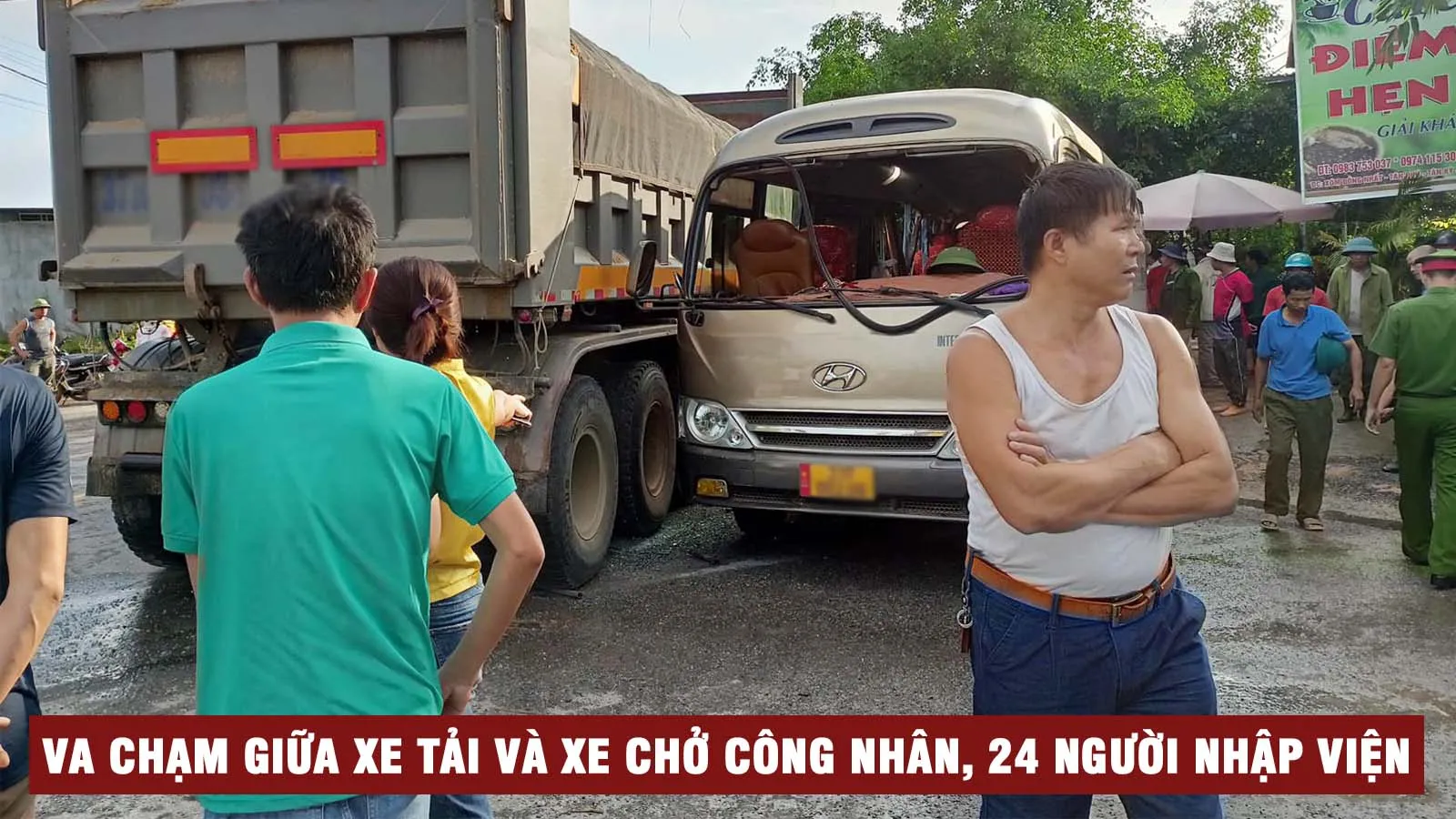 Tin nhanh trưa 6/10: Xe chở công nhân và xe tải tông nhau, 24 người nhập viện