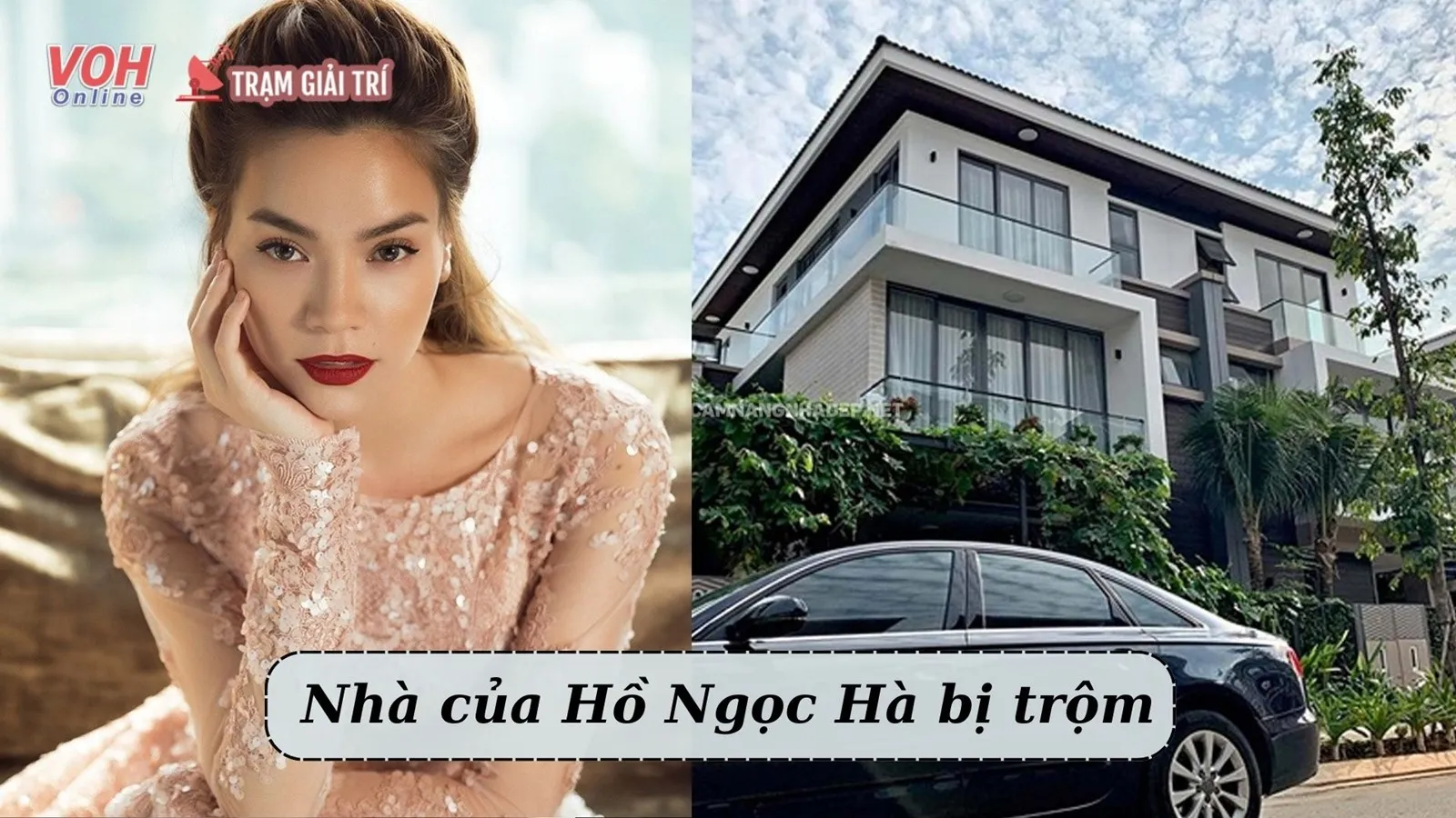 Biệt thự của Hồ Ngọc Hà nghi bị trộm đột nhập, mất nhiều tài sản giá trị