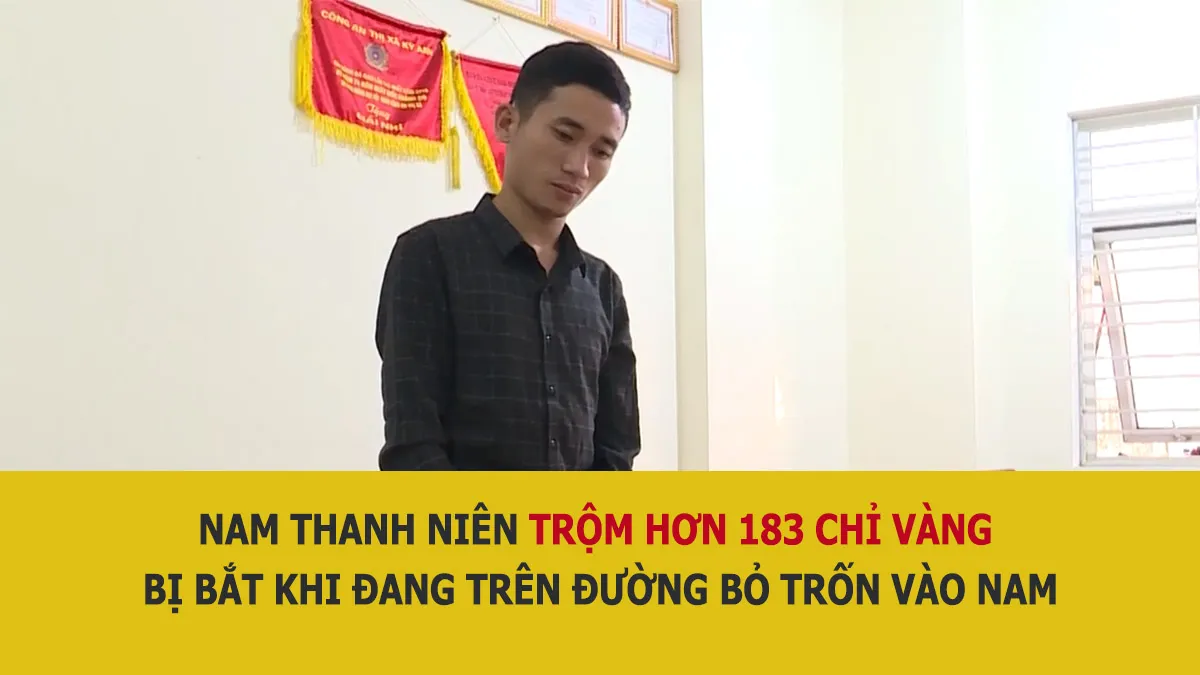 Đột nhập tiệm vàng trộm hơn 183 chỉ vàng trị giá gần 1 tỷ đồng trong đêm