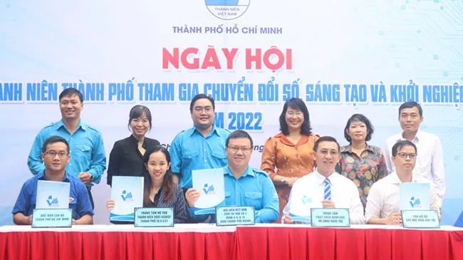 Khai mạc Ngày hội “Thanh niên Thành phố tham gia chuyển đổi số, sáng tạo và khởi nghiệp 2022”