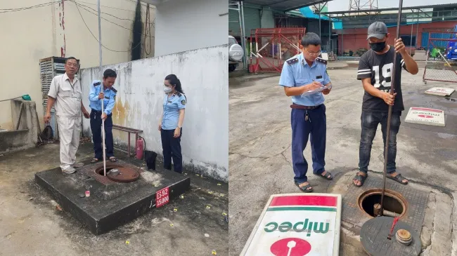 Kiểm tra những cây xăng báo hết xăng