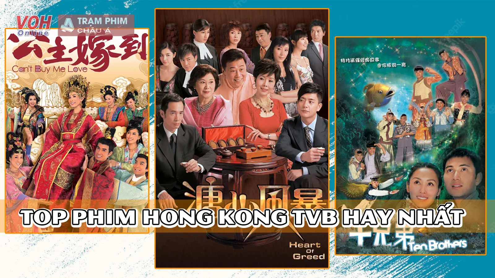 Top 18 bộ phim Hong Kong TVB ngày xưa hay ít người biết nhưng lại chất đến phát ngất
