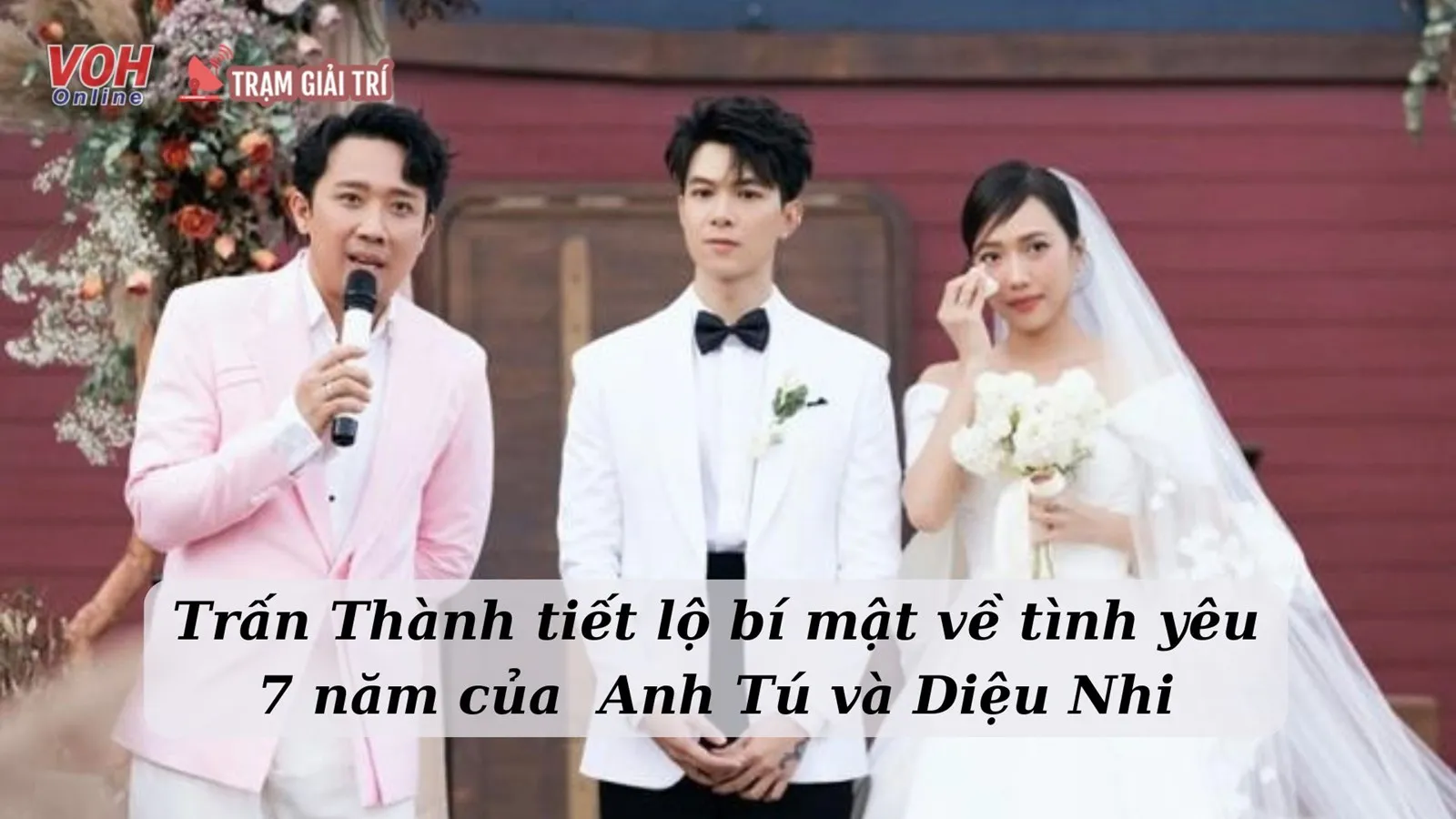 Trấn Thành tiết lộ lý do Diệu Nhi và Anh Tú không công khai tình cảm