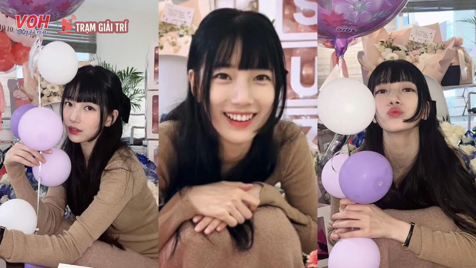 Suzy xinh đẹp ngọt ngào trong kiểu tóc hime mới mẻ đón sinh nhật tuổi 29