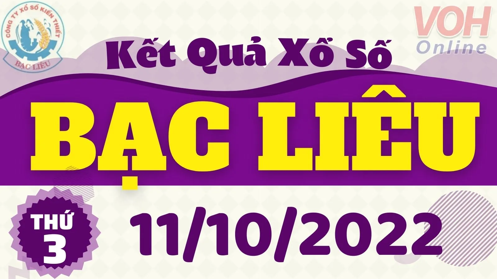 XSBL 11/10, xổ số Bạc Liêu hôm nay 11/10/2022 - KQXSBL ngày 11/10