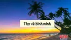 20 bài thơ về bình minh hay, chùm thơ bình minh trên biển, trên núi lãng mạn